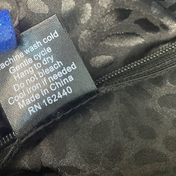 Kalore Women’s Black Animal Print Pants Sz L - NWT - Picture 9 of 10